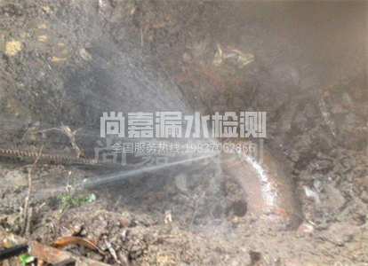 城区暖气管道漏水检测